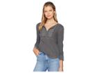 Lucky Brand Novelty Bib Thermal Shirt (magnet) Women's T Shirt