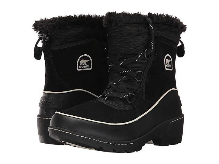 Sorel Kids Tivoli Iii (toddler/little Kid) (black/light Bisque) Girls Shoes