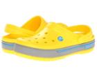 Crocs Crocband Ii.5 Clog (yellow/light Grey) Clog Shoes