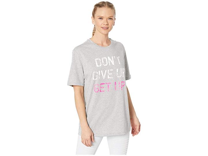 New Balance Komen Graphic Heathertech Tee (pink Glo) T Shirt