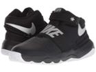 Nike Kids Team Hustle D8 Flyease (big Kid) (black/metallic Silver/white) Kids Shoes