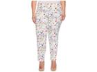 Krazy Larry Plus Size Pull-on Ankle Pants (splatter Paint) Women's Dress Pants