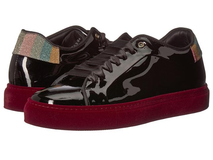 Paul Smith Basso Sneaker (black Patent) Women's Shoes