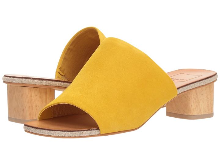 Dolce Vita Kaira (yellow Suede) Women's Shoes