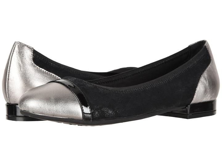 David Tate Luscious (black Combo) Women's  Shoes