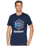 Reebok Classics Starcrest T-shirt (navy) Men's Clothing