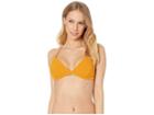 Roxy Color My Life Moderate Fix Tri Swimsuit Top (inca Gold) Women's Swimwear