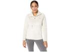 The North Face Osito Sport Hybrid 1/4 Zip (vintage White) Women's Fleece