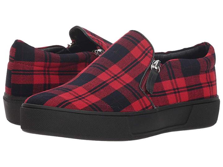 Volatile Plano (red/black) Women's Shoes