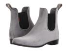 Chooka Vivien Velvet Chelsea Boot (gray) Women's Rain Boots