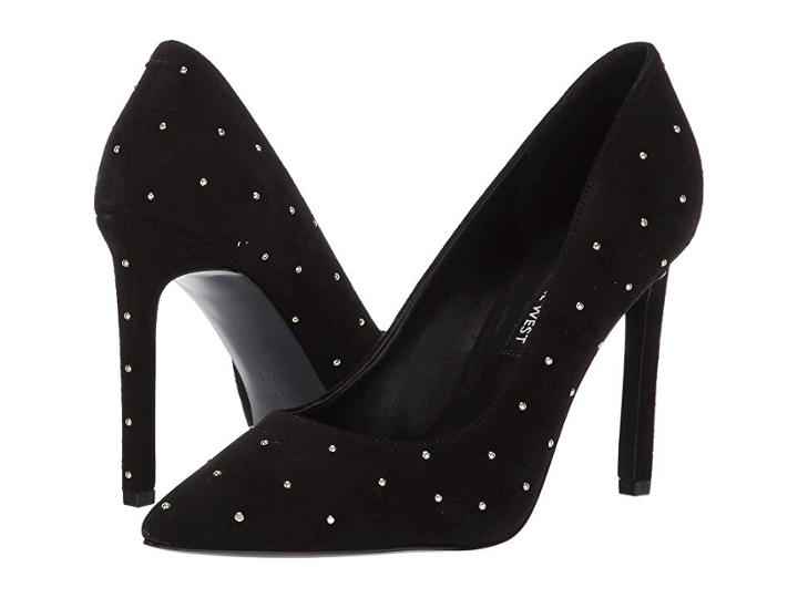 Nine West Tigershark (black Suede) Women's Shoes