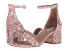 Steve Madden Irenee Sandal (pink Multi) Women's 1-2 Inch Heel Shoes