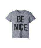 Chaser Kids Vintage Jersey Be Nice Tee (toddler/little Kids) (streaky Gray) Boy's T Shirt