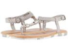 Sorel Ella T-strap (dove) Women's Sandals