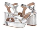 Sam Edelman Jolene (soft Silver Distressed Metallic Leather) Women's Shoes