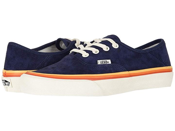 Vans Authentic Sf (retro Rainbow) Lace Up Casual Shoes