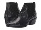 Charles By Charles David Zach Studded Bootie (black Leather) Women's Boots