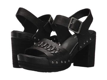 Kork-ease Pasilla (black Full Grain Leather) High Heels