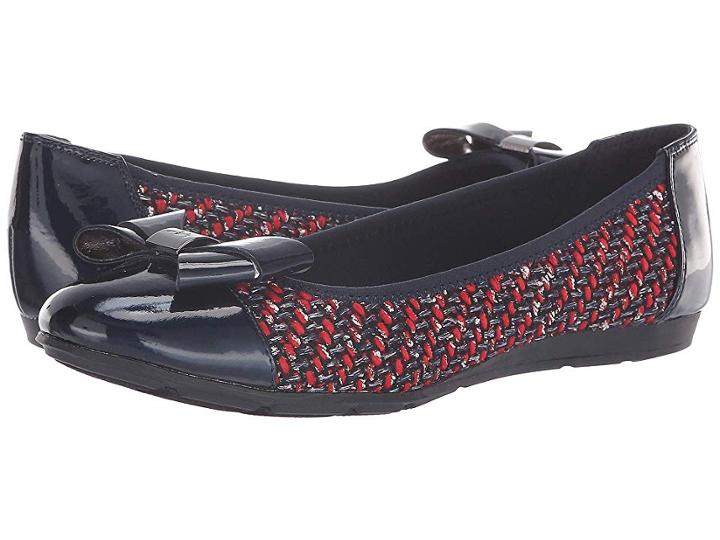 Anne Klein Alphia (red Multi) Women's Flat Shoes