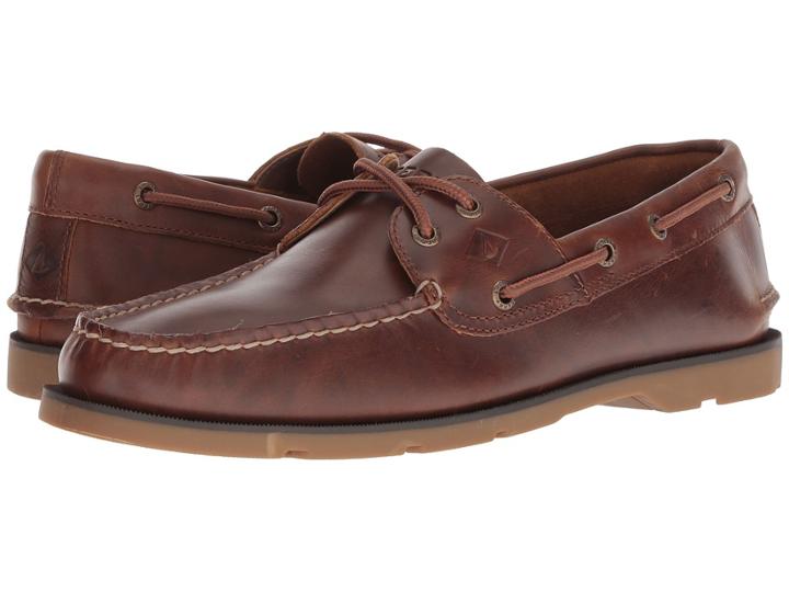 Sperry Leeward 2-eye Yacht Club (tan) Men's Shoes