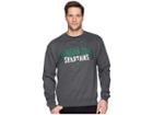 Champion College Michigan State Spartans Eco(r) Powerblend(r) Crew (granite Heather) Boy's Short Sleeve Pullover