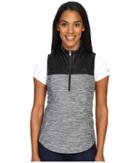 The North Face Pseudio 1/2 Zip Vest (tnf Dark Grey Heather/tnf Black (prior Season)) Women's Vest