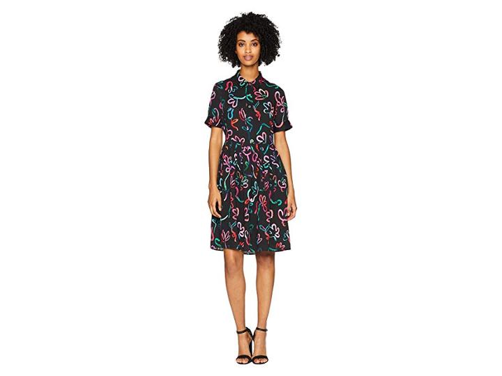Paul Smith Printed Dress (navy) Women's Dress