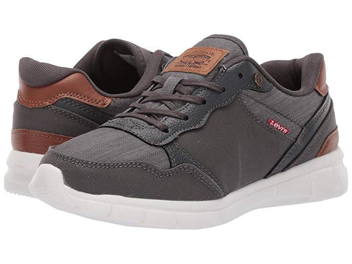 Levi's(r) Kids Colby Canvas Denim (little Kid/big Kid) (charcoal) Boy's Shoes