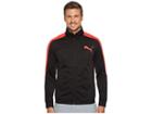 Puma Contrast Jacket (puma Black/puma Red) Men's Coat