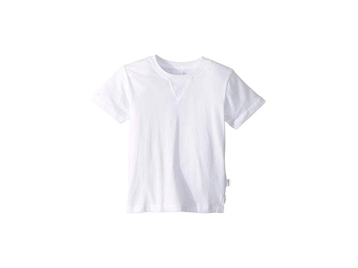 Superism Super Soft Cotton Sir Crew Neck Tee (toddler/little Kids/big Kids) (white) Boy's T Shirt