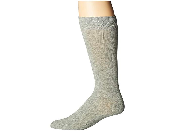 Richer Poorer Reese (heather Grey) Men's Crew Cut Socks Shoes