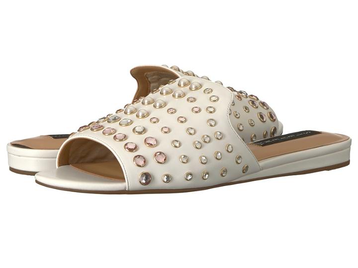 Steven Sensai-s (white Multi) Women's Slide Shoes