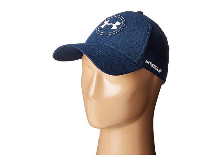 Under Armour Ua Jordan Speith Tour Cap (academy/white/white) Caps