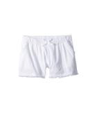 Splendid Littles Twill Shorts (big Kids) (optic White) Girl's Shorts
