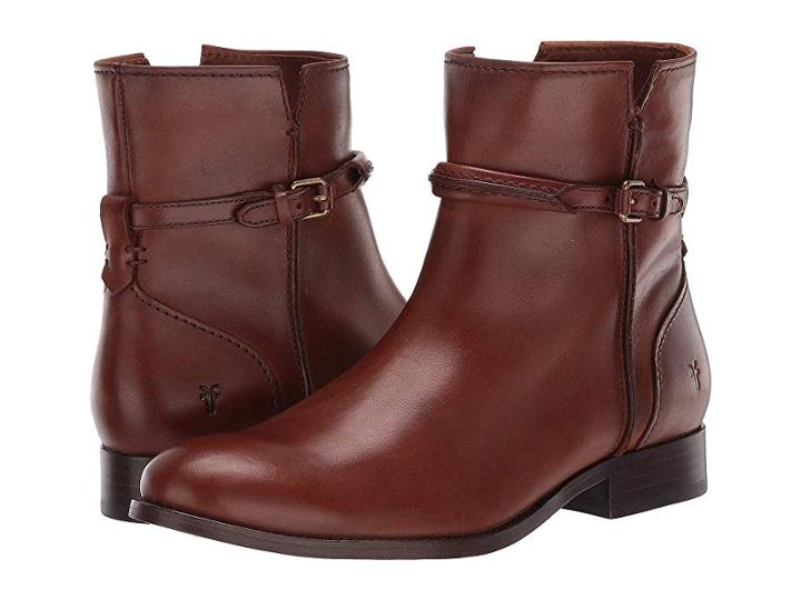Frye Melissa Seam Short (cognac) Women's Pull-on Boots