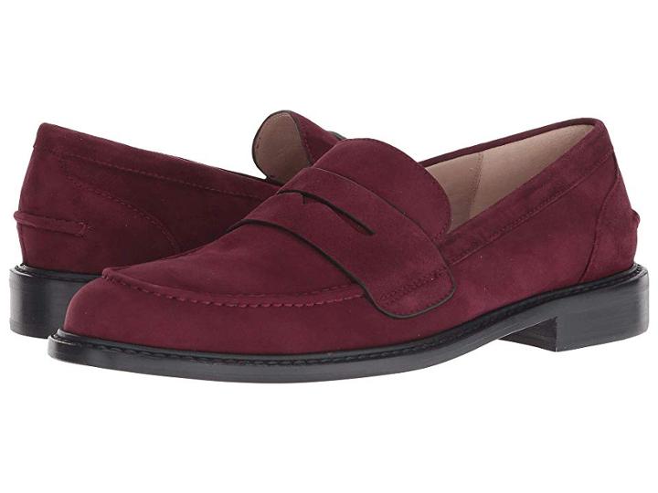 Stuart Weitzman Rubpennies (cabernet Suede) Women's Shoes