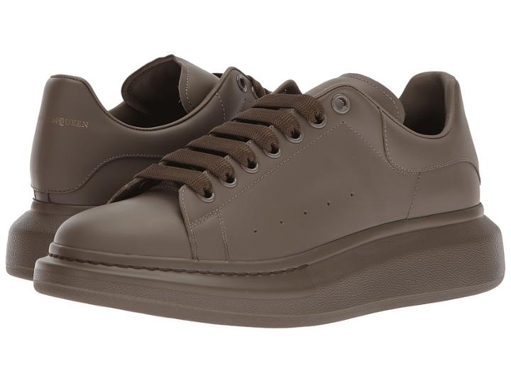 Alexander Mcqueen Double Sole Sneaker (khaki) Men's Shoes