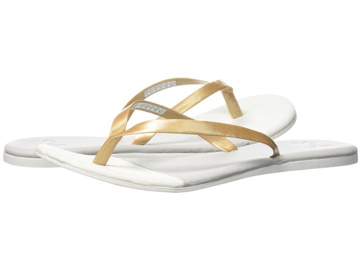 Under Armour Lakeshore Drive Ii T (ghost Gray/ivory/metallic Victory Gold) Women's Sandals