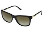 Tory Burch 0ty7109 55mm (black/dark Brown Gradient) Fashion Sunglasses