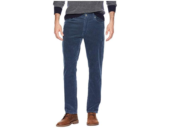 Polo Ralph Lauren Washed Stretch Corduroy Prospect Pants (blue Corsair) Men's Casual Pants