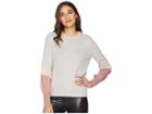Cupcakes And Cashmere Grenville Balloon Sleeve Sweater (heather Grey) Women's Sweater