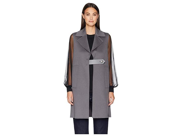 Sportmax Opale Vest (medium Grey) Women's Vest