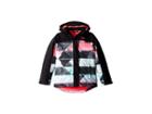 Under Armour Kids Ua Print Max Altitude Jacket (big Kids) (black) Girl's Coat