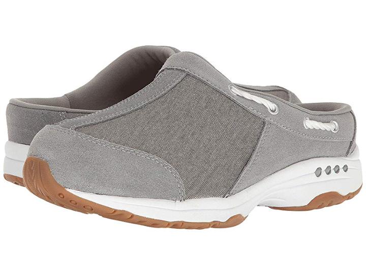 Easy Spirit Travelport 23 (grey/grey Suede) Women's Shoes