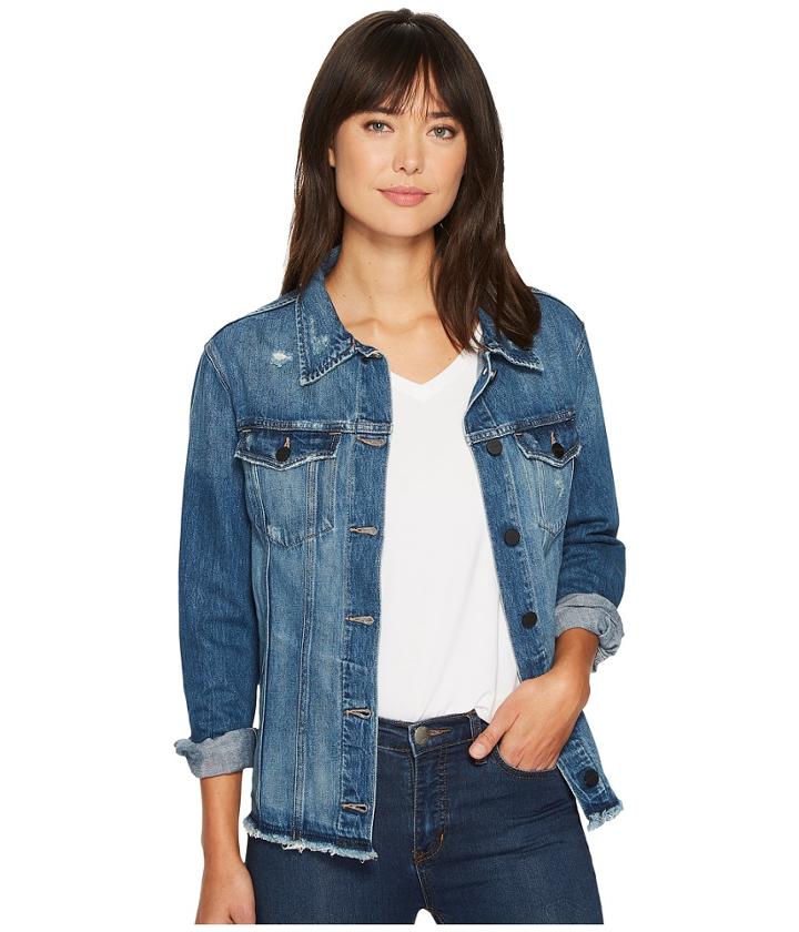 Sanctuary Guilty Pleasure Denim Jacket (lizette Wash) Women's Coat