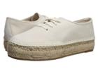 Nine West Gingerbred Espadrille Sneaker (off-white Nubuck) Women's Shoes