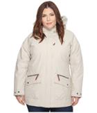 Columbia Plus Size Carson Pass Ic Jacket (light Cloud) Women's Coat