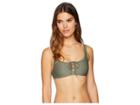 Onia Erin Top (forest) Women's Swimwear