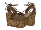 Sbicca Staycation (khaki) Women's Wedge Shoes