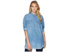 Levi's(r) Womens Naza Oversized Shirt (splish Slash) Women's Clothing